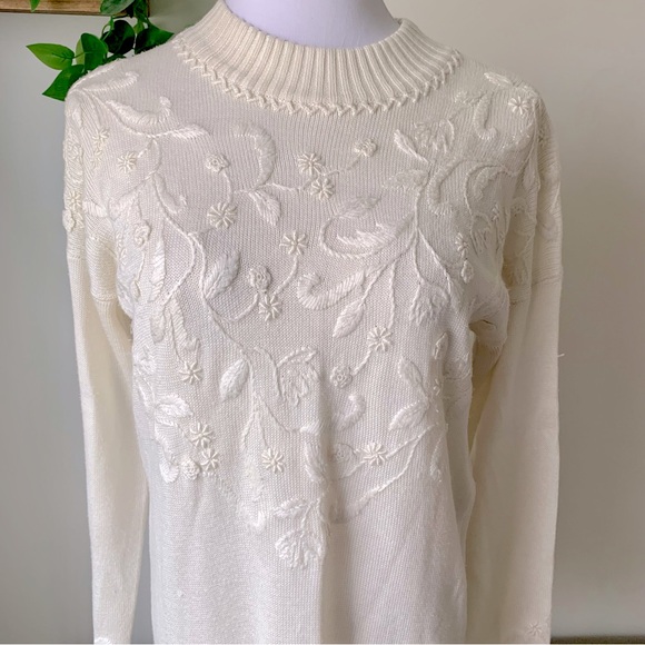 Embroidered Sweater - Picture 1 of 6
